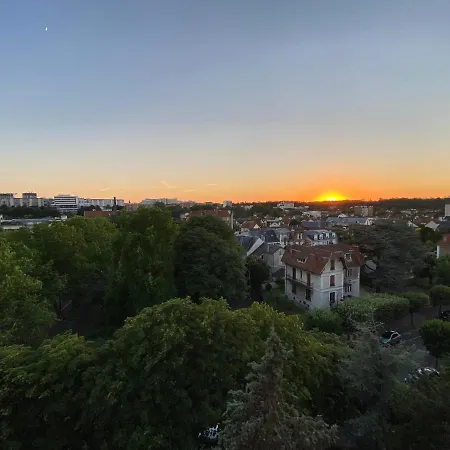 Panoramic View Studio - 15 Min From Paris Joinville-le-Pont Esterno foto
